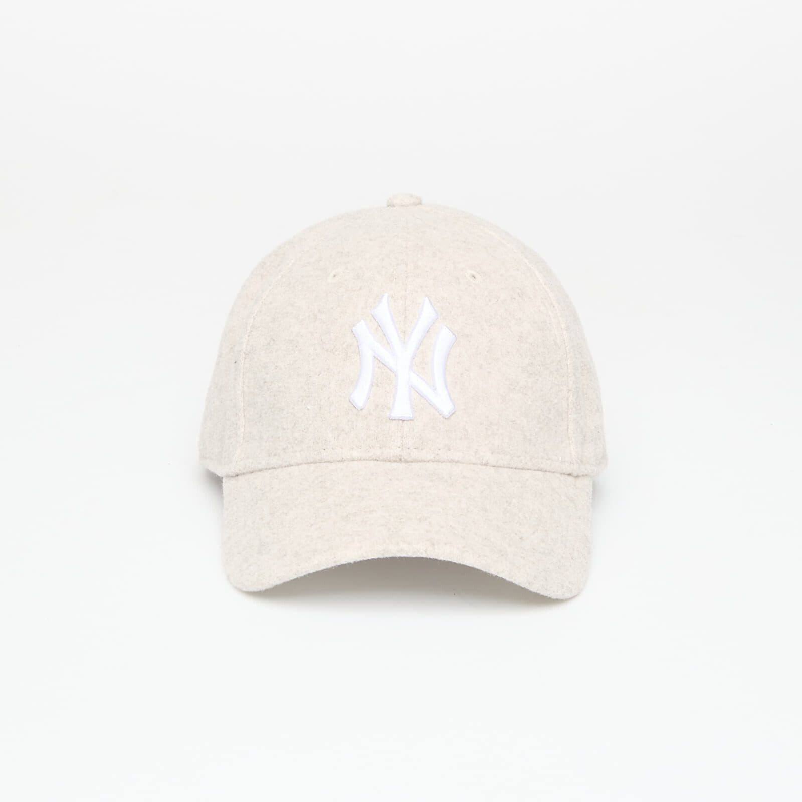 Šiltovka New Era New York Yankees MLB Melton Wool 9FORTY Adjustable Cap Cream Universal