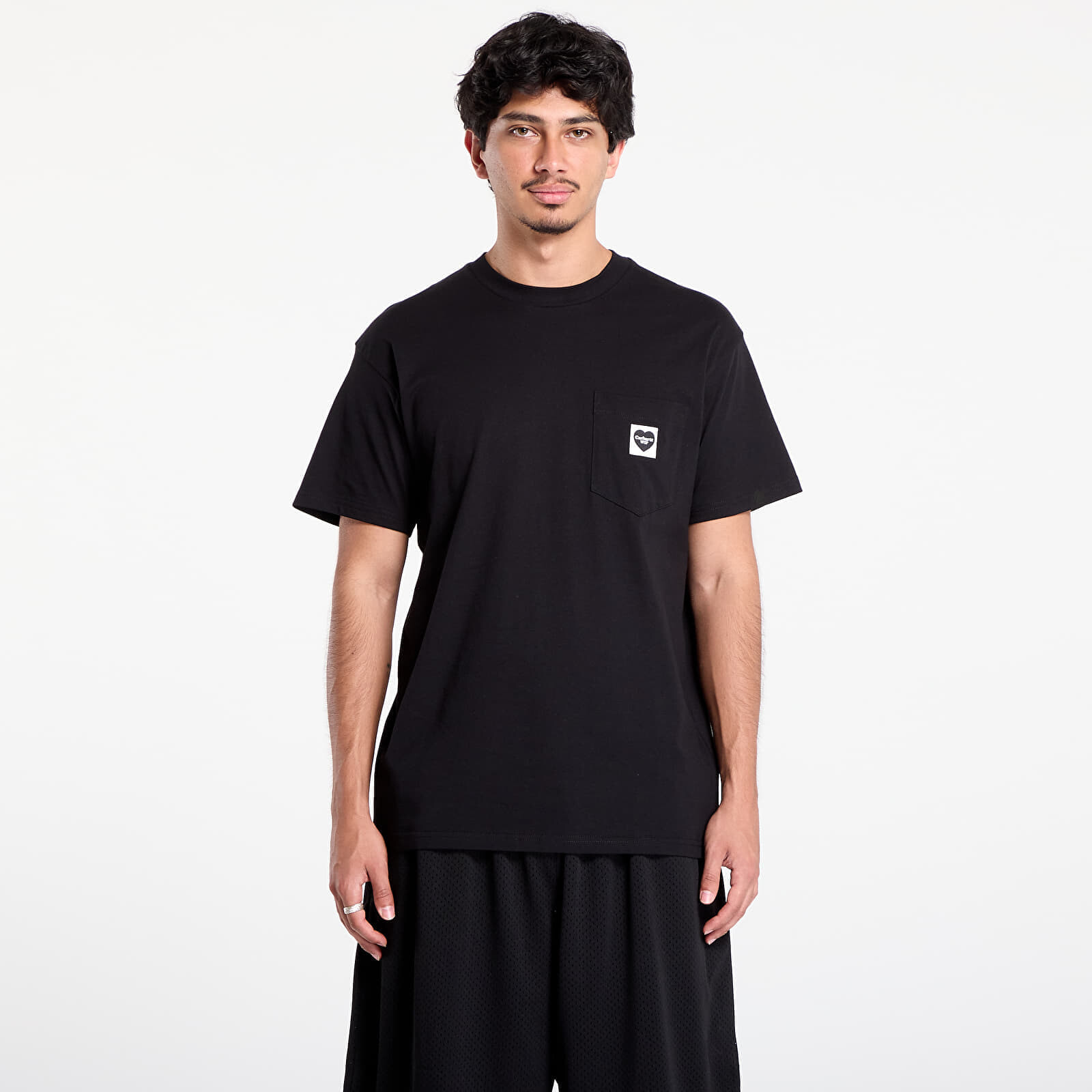 Tričko Carhartt WIP S/S Pocket Heart T-Shirt Black M