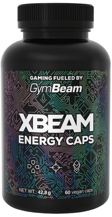 Gymbeam energy caps - xbeam 60 kapsúl prešla dmt 8.2025