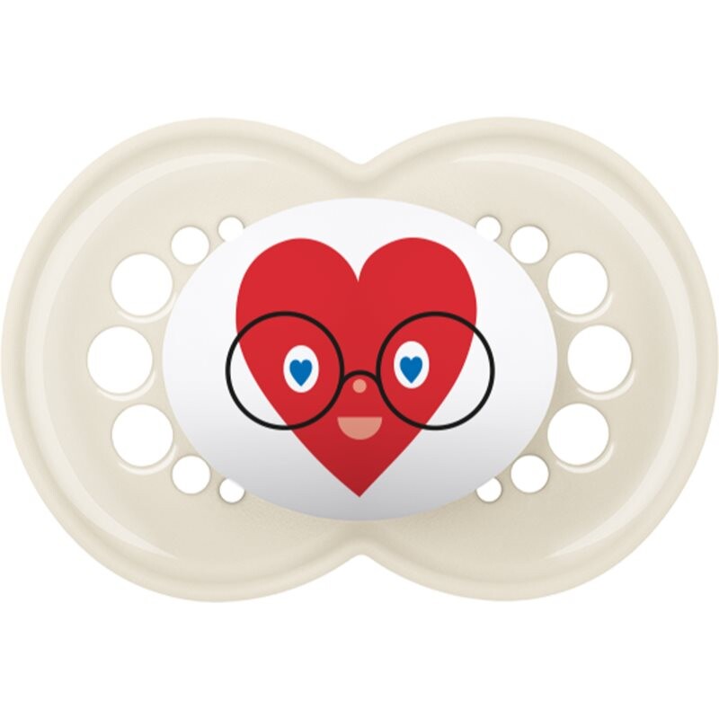 MAM Original 6+ months cumlík Red Heart 1 ks