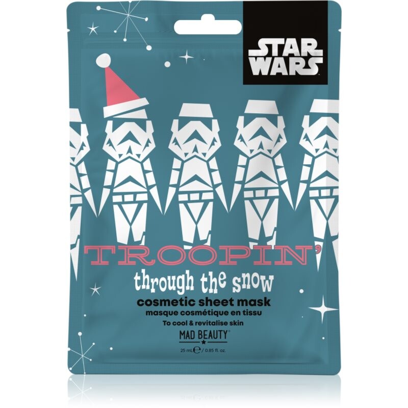 Mad Beauty Star Wars Xmas hydratačná plátienková maska 25 ml