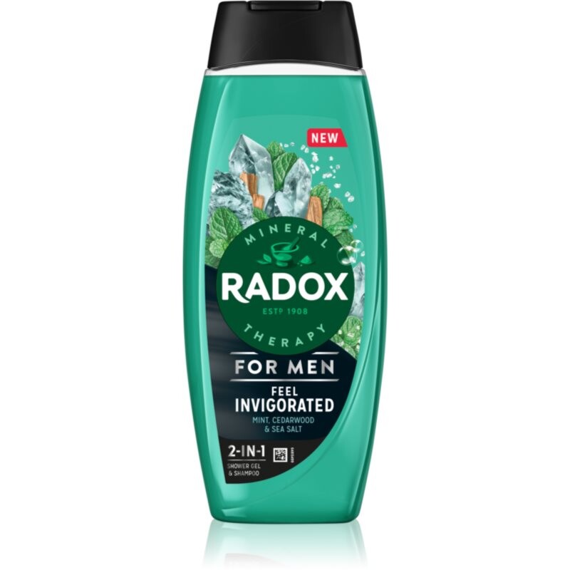 Radox Feel Invigorated sprchový gél pre mužov 2 v 1 450 ml