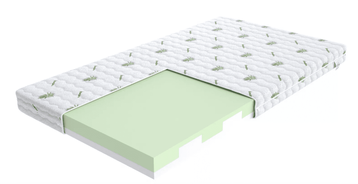 FDM Penový matrac LUIGI Aloevera | 70 x 160 cm