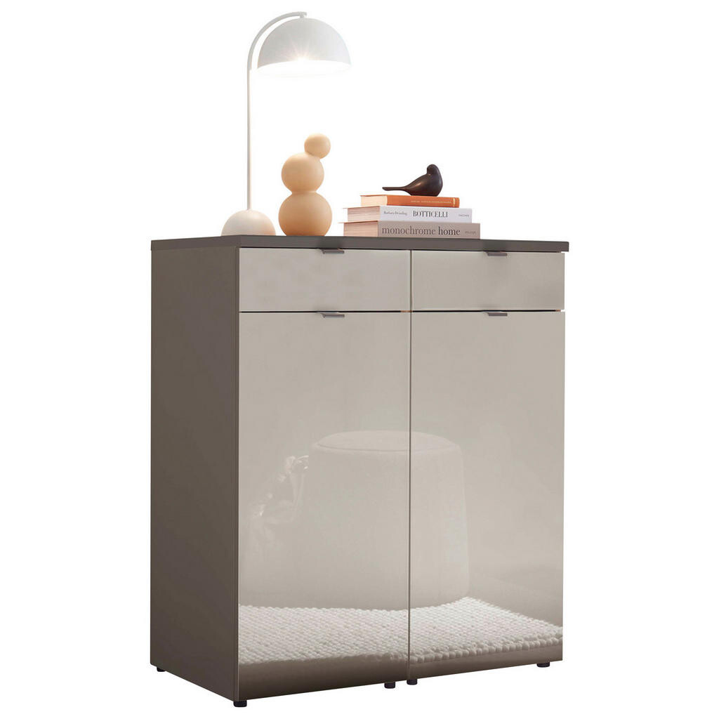 Dieter Knoll KOMODA, sivá, sivohnedá, 80/91,2/43 cm