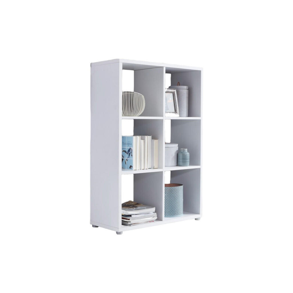 MID.YOU REGÁL, biela, 72/108,5/33 cm