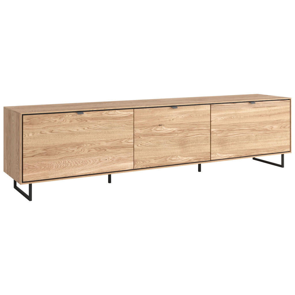 Livetastic NÍZKA KOMODA, dub, farba duba, 210,2/51/45,6 cm