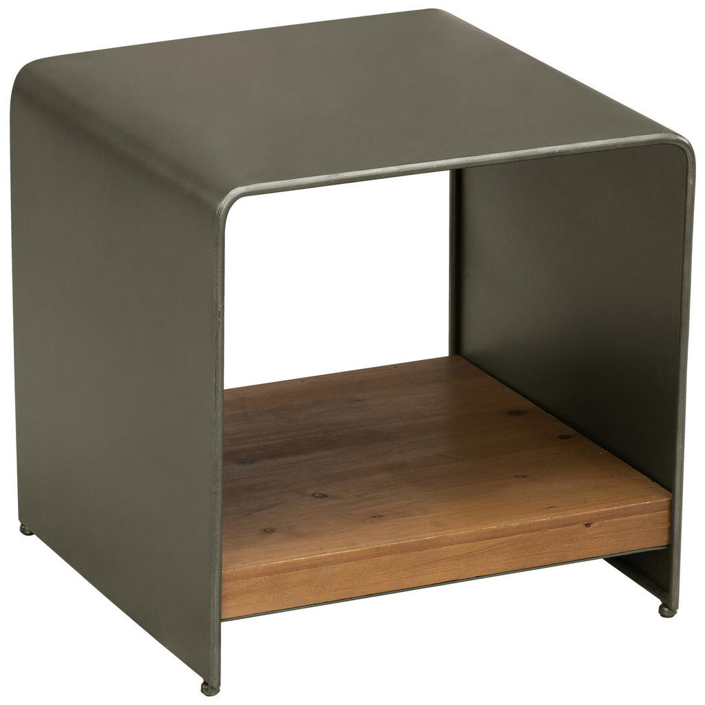 Livetastic PRÍRUČNÝ STOLÍK, jedľa, prírodná farba, čierna