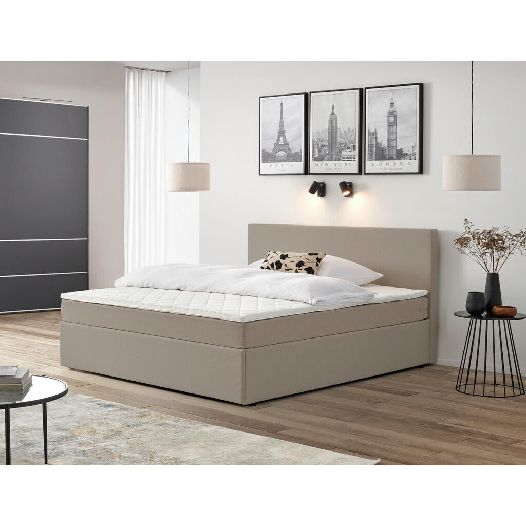 P & B AMERICKÁ POSTEĽ, 160/200 cm, piesková