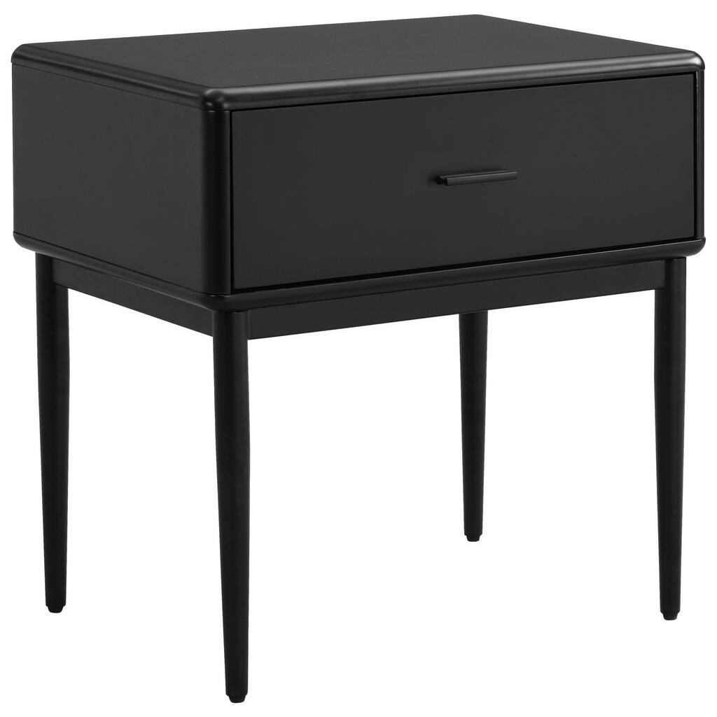 Livetastic NOČNÝ STOLÍK, čierna, 54/55/40 cm