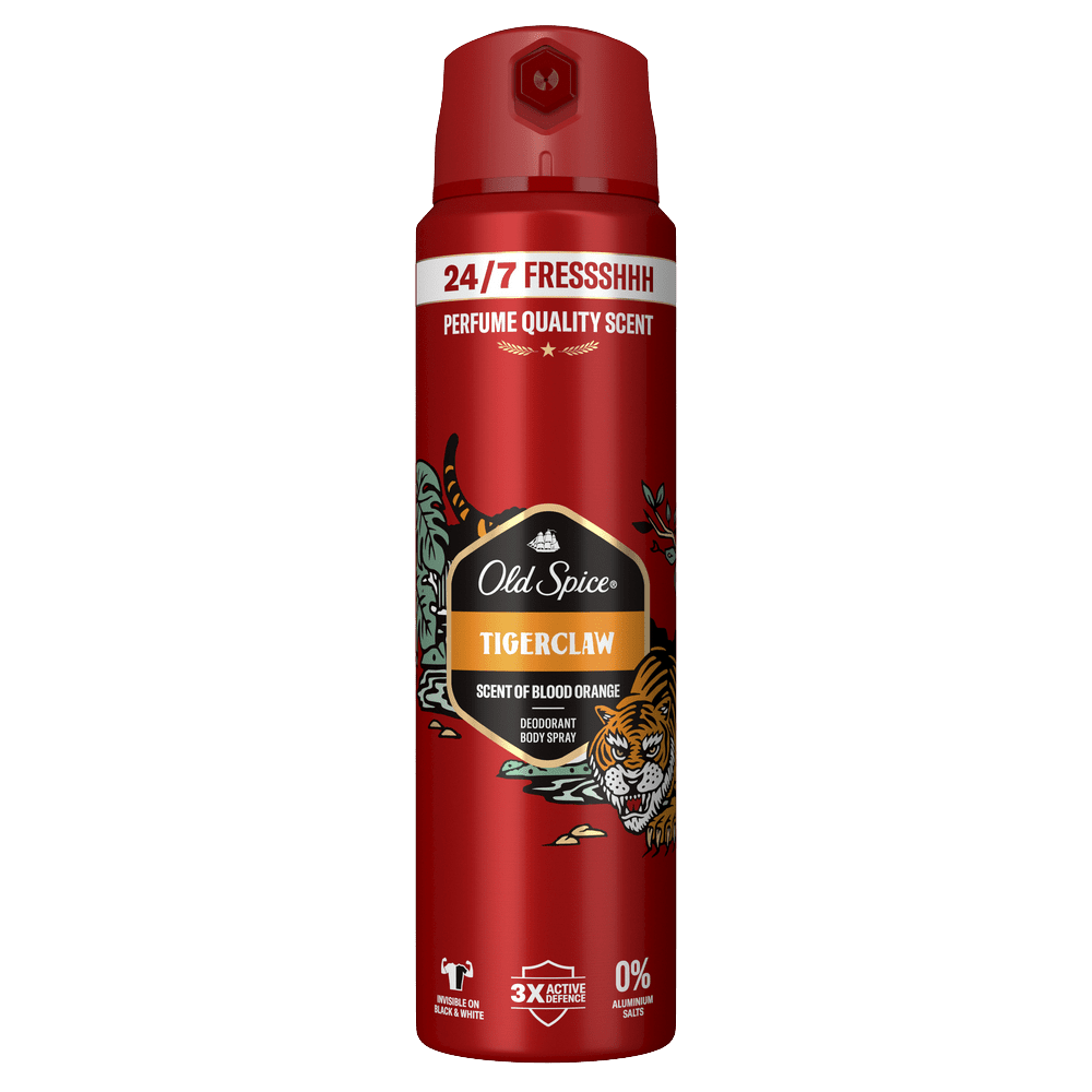 OLD SPICE Tigerclaw Deodorant v spreji pre mužov 150 ml