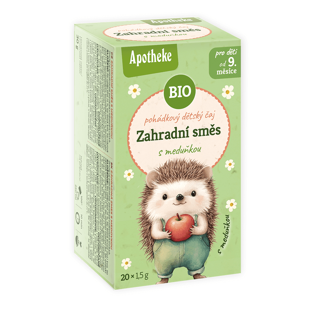 APOTHEKE BIO rozprávkový čaj Záhradná zmes s medovkou 20 x 1.5 g