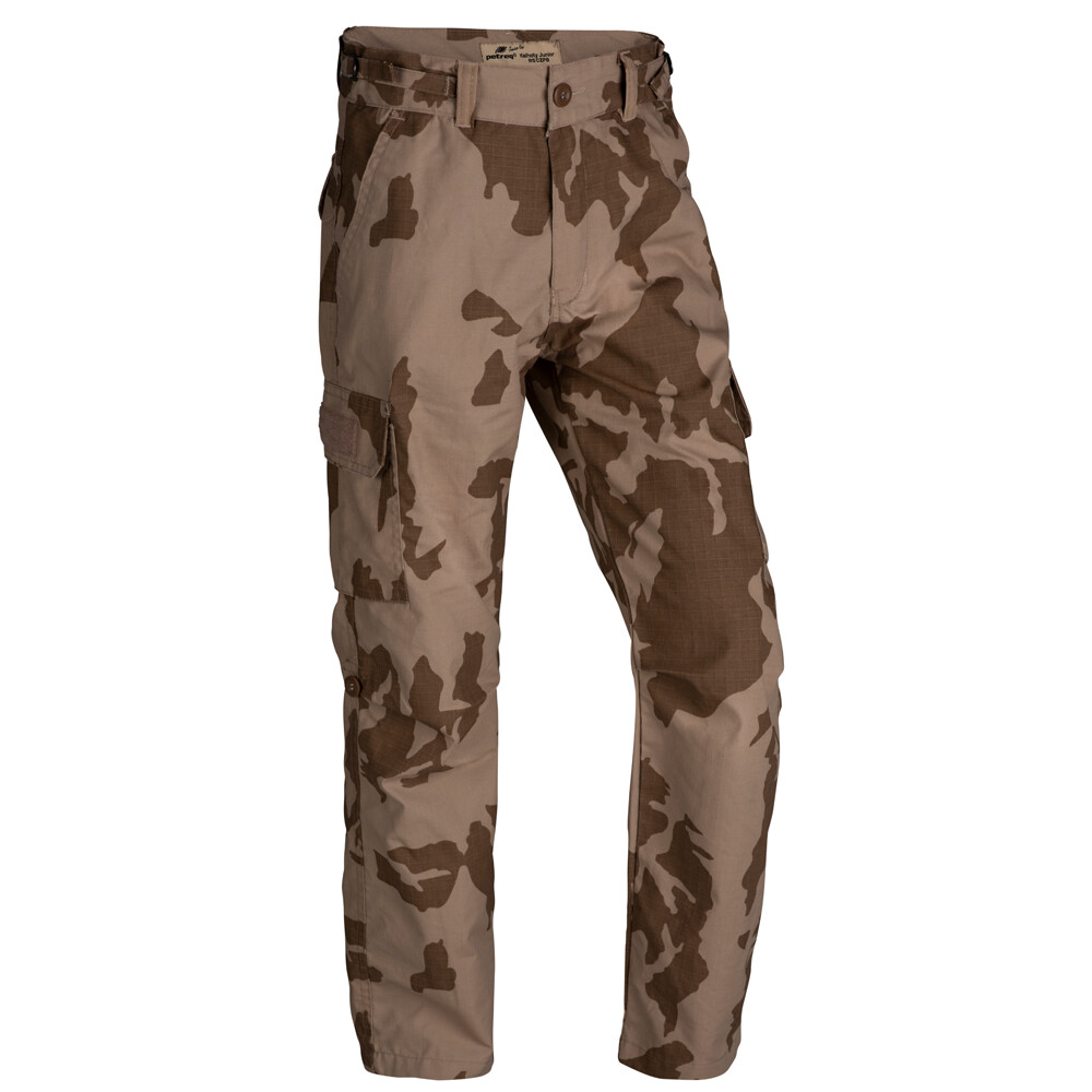 Nohavice detské Petreq Rip-Stop - desert, 110/116