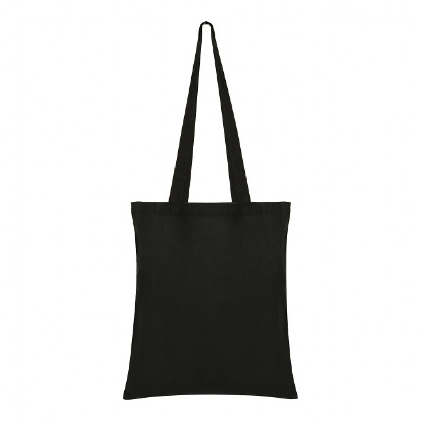 Plátená taška cez rameno Roly Mountain - čierna