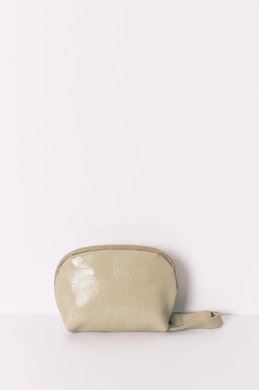 Kozmetická taška women'secret zelená farba, 4842959