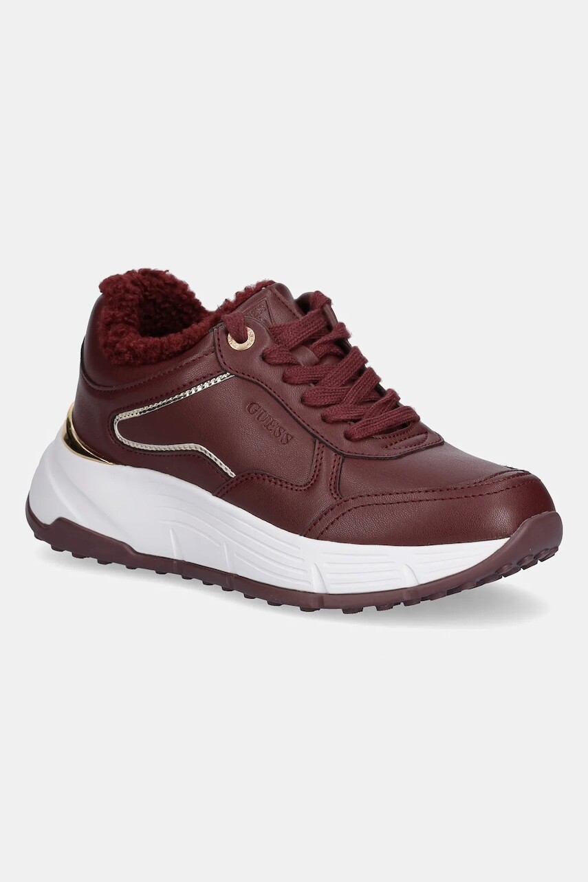 Tenisky Guess FARREA bordová farba, FLFRRE ELE12