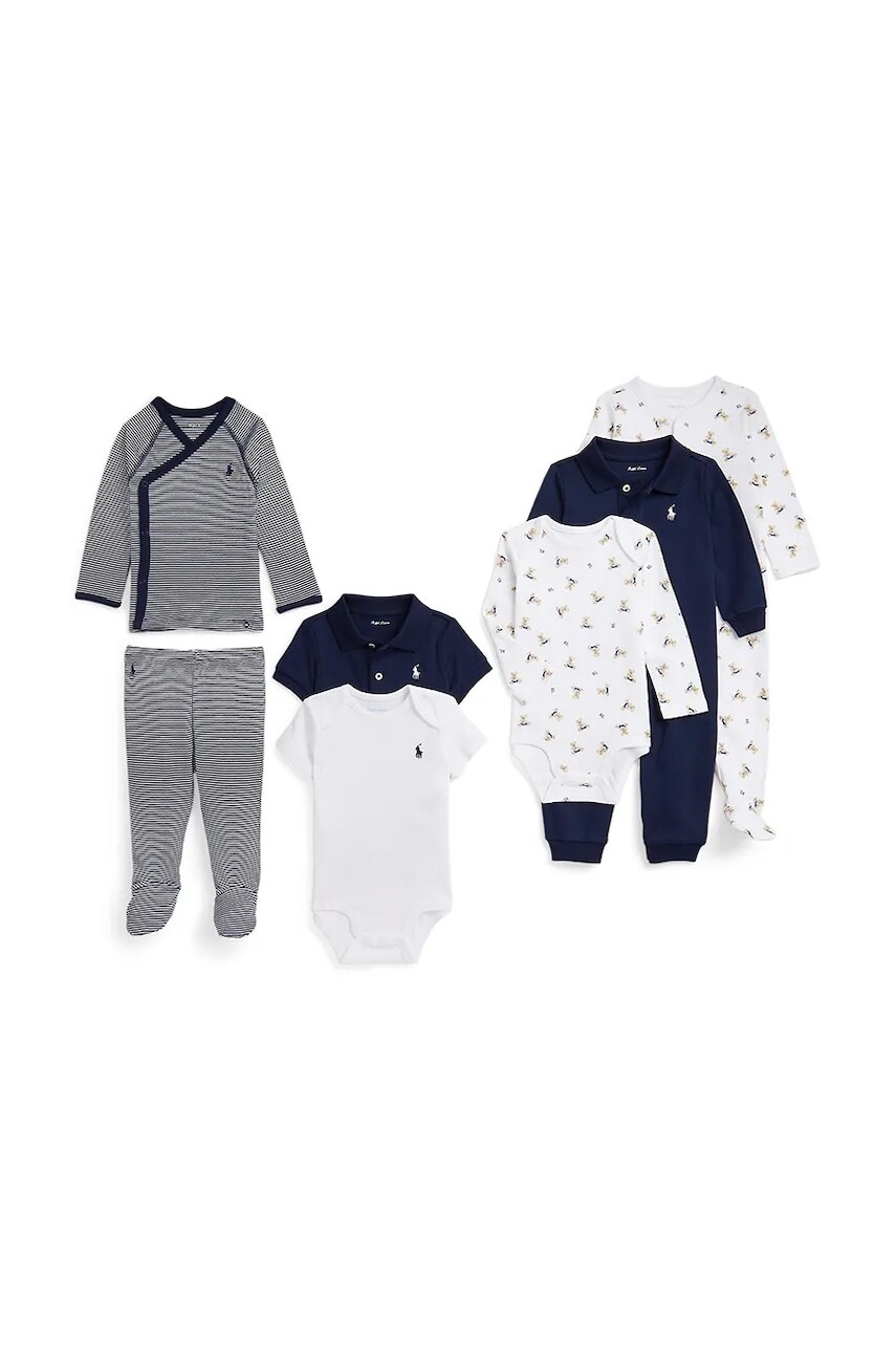 Detská bavlnená súprava Polo Ralph Lauren 320981480001