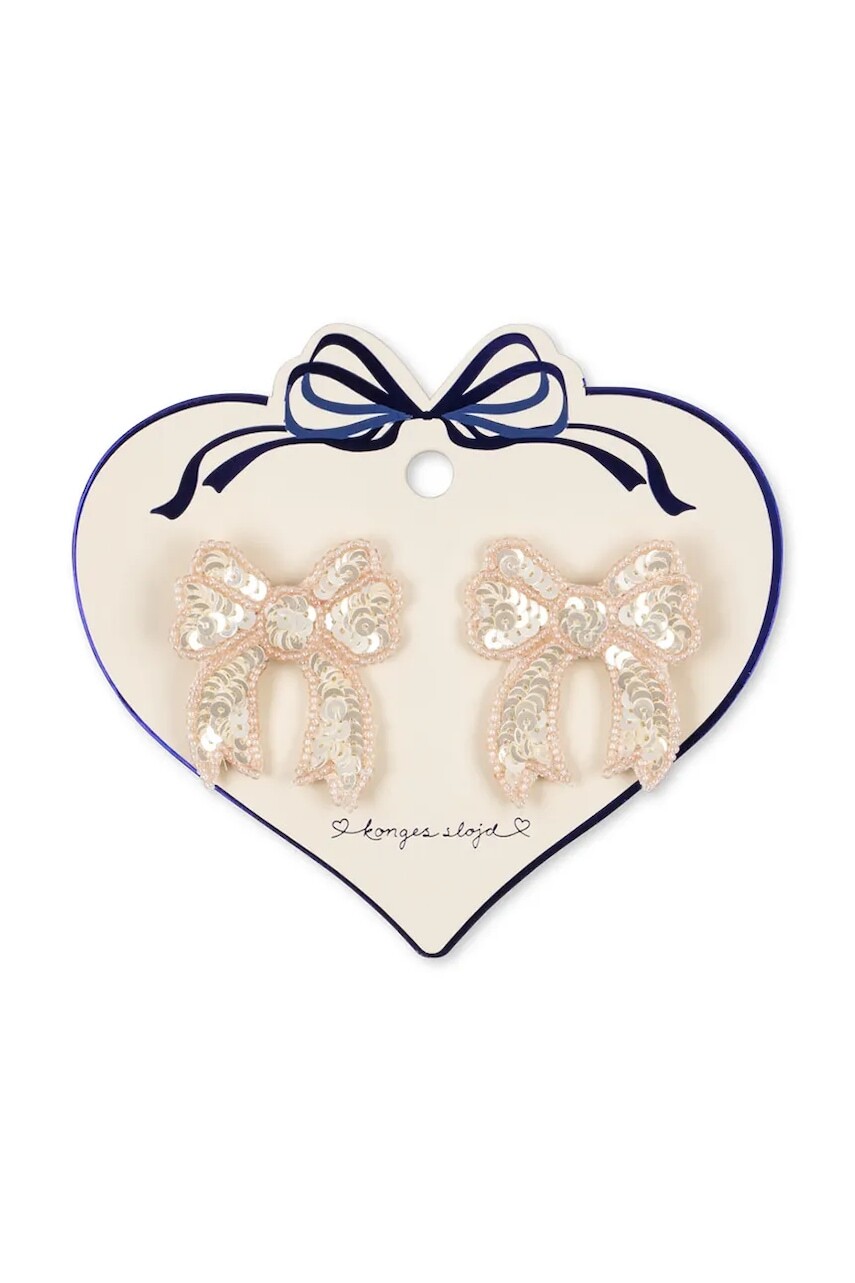 Detské sponky Konges Sløjd 2 PACK SEQUIN BOW HAIR CLIP KS103649