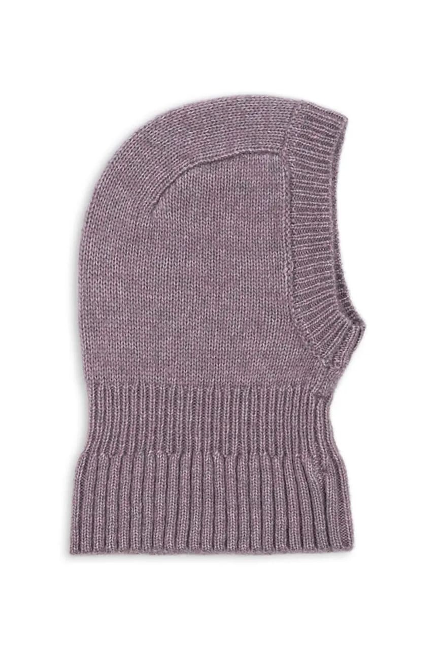 Kukla Konges Sløjd ISA BALACLAVA fialová farba, KS103475