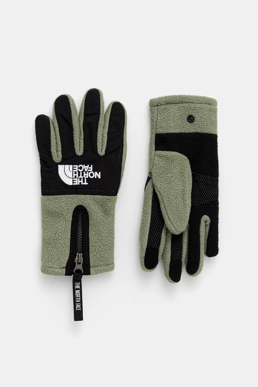Rukavice The North Face Denali Etip Glove zelená farba, NF0A888SBO91