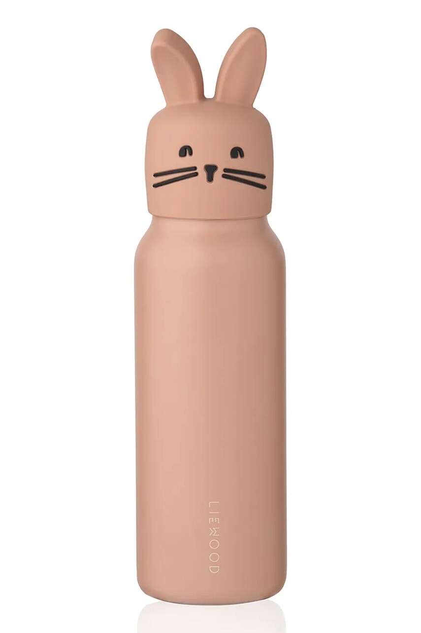 Fľaša na vodu Liewood Falk Water Bottle With Rabbit Lid 350 ml LW20758
