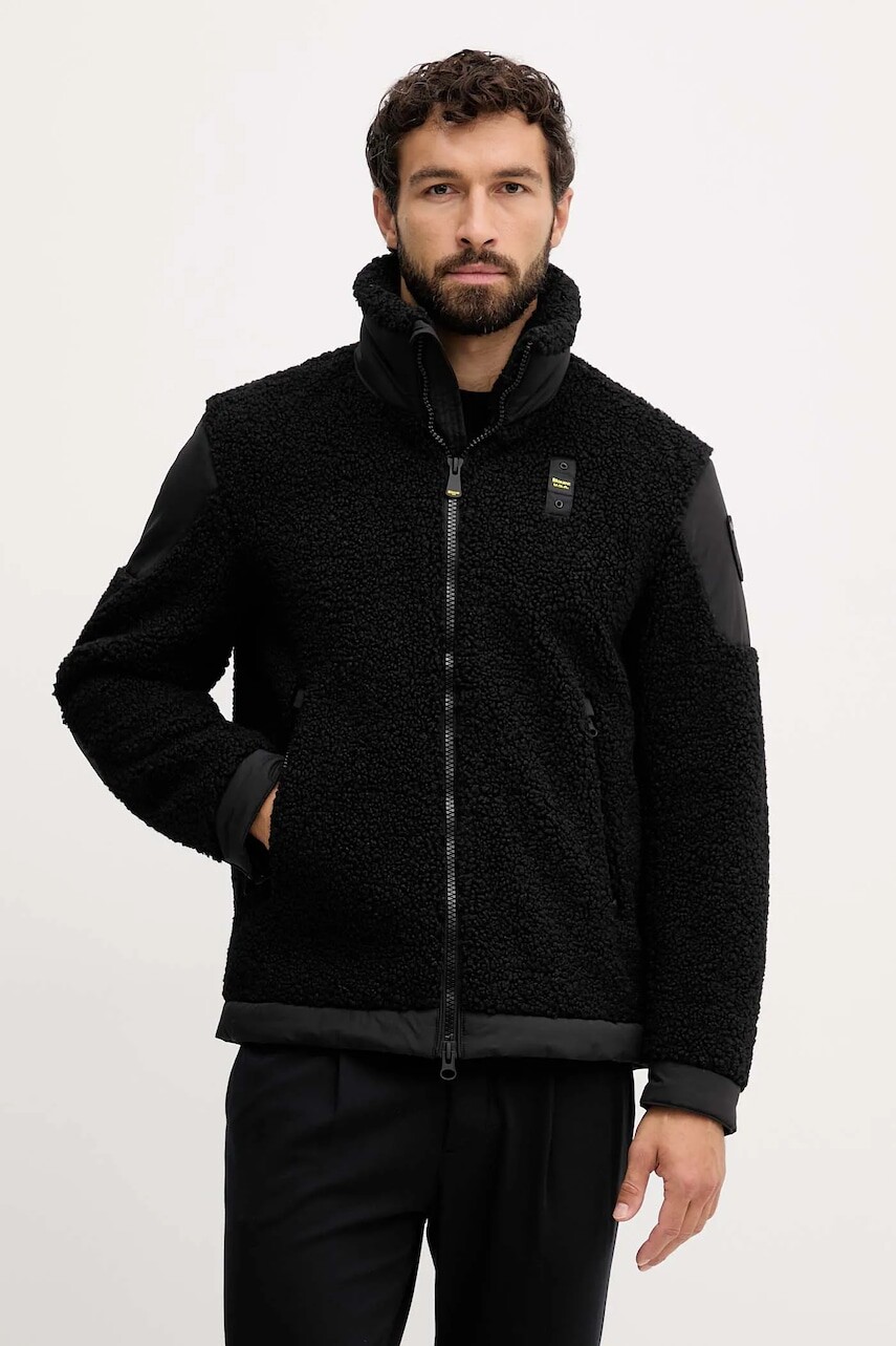 Bunda Blauer HAZELWOOD čierna farba, prechodná, BLUC01224