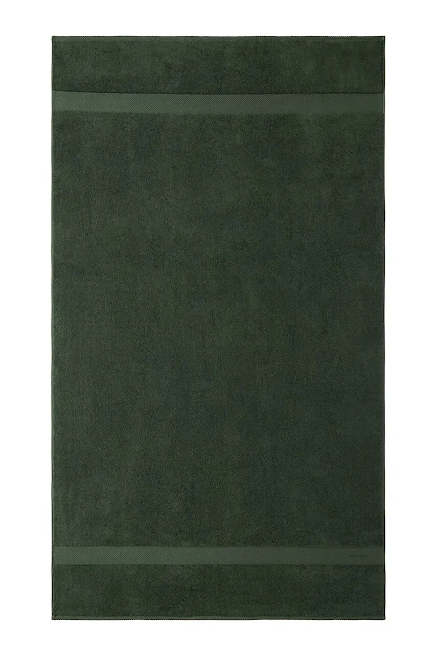 Malý bavlnený uterák Ralph Lauren AVENUE Pine 50 x 100 cm zelená farba