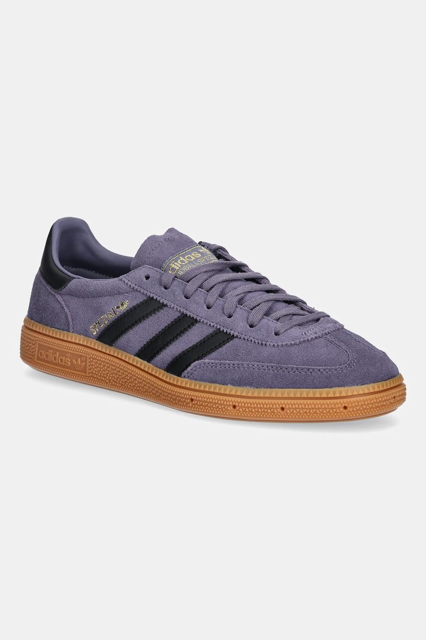 Detské tenisky adidas Originals HANDBALL SPEZIAL fialová farba, JP8020