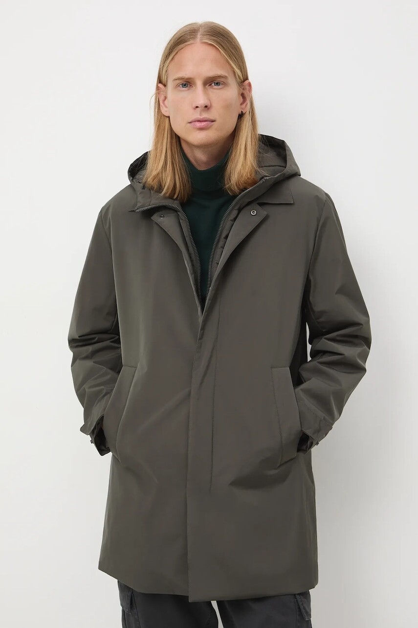 Bunda parka Medicine zelená farba, prechodná