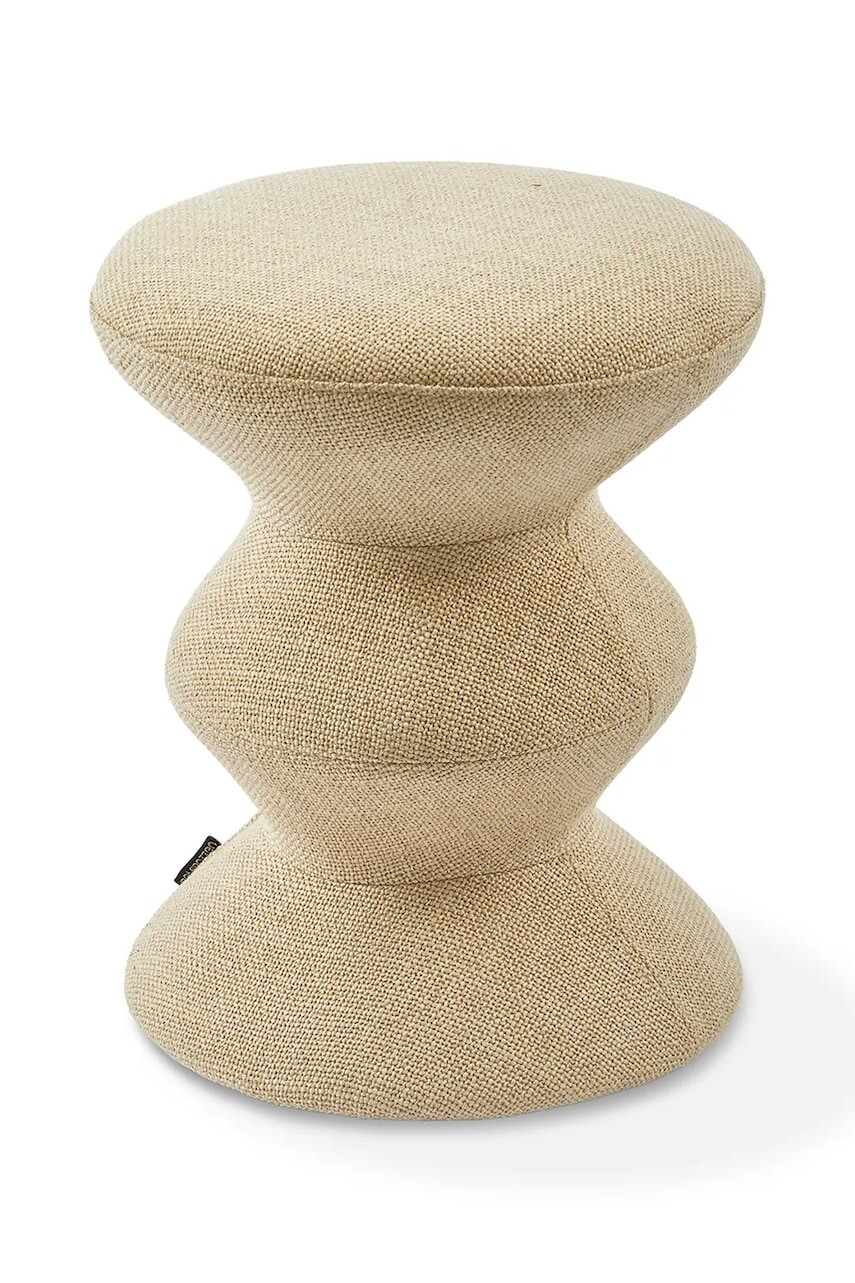 Stolík Pols Potten zig zag 36 x 47 cm béžová farba