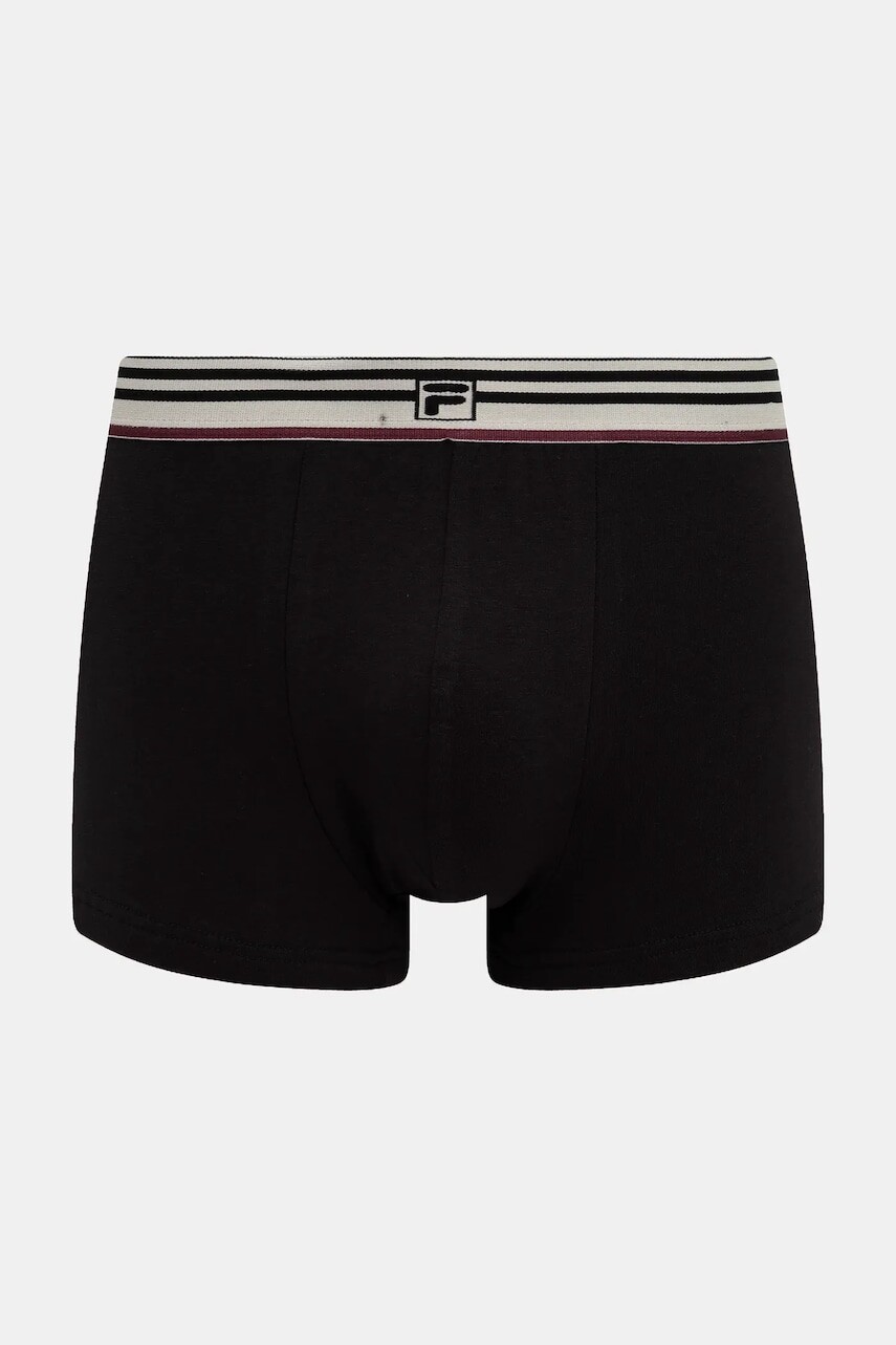 Boxerky Fila čierna farba, FU5331