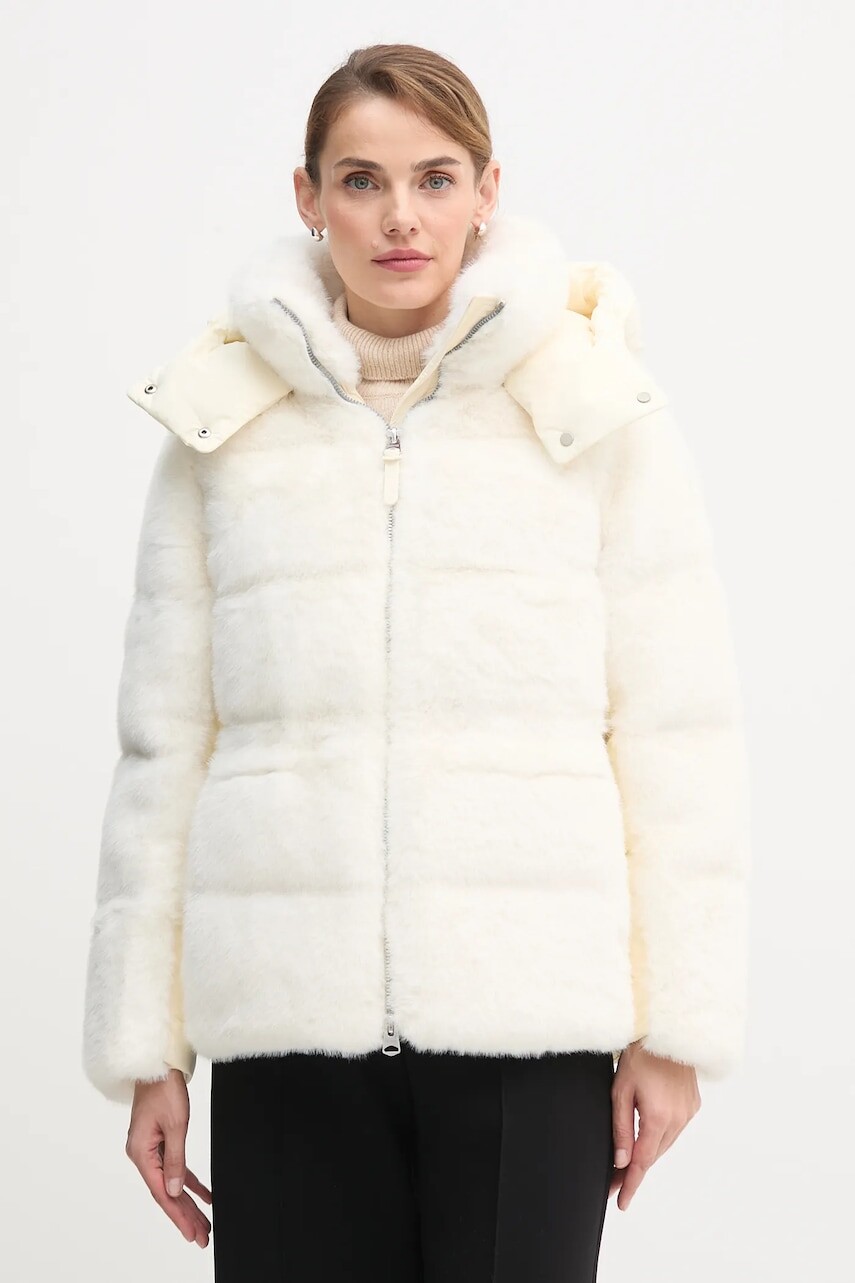 Páperová bunda MACKAGE béžová farba, zimná, CASSIDY