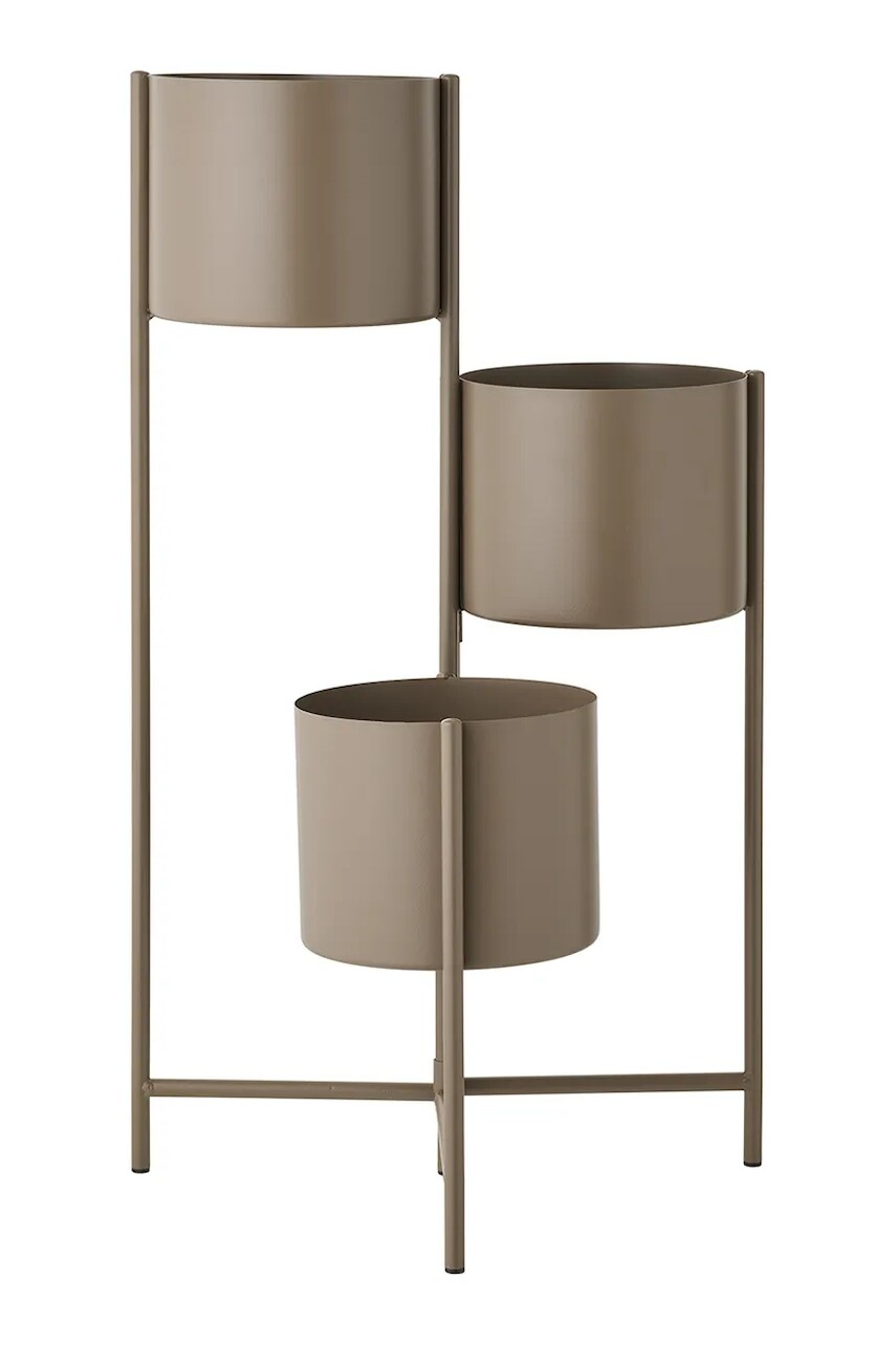 Stojan na kvety House Nordic 22,5 x 23 x 75,5 cm hnedá farba
