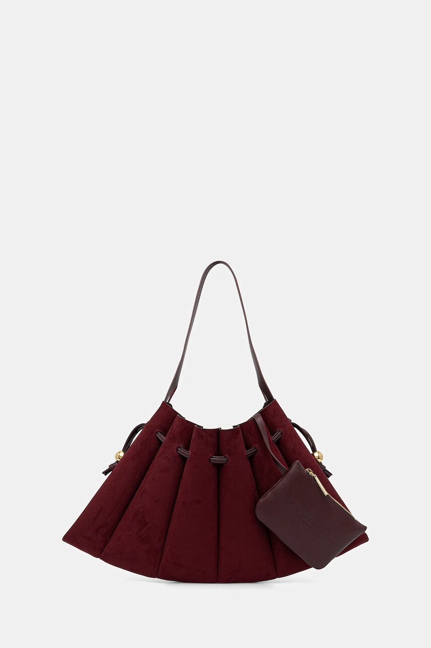 Kabelka Themoire bordová farba, TMFW25CLPSUE120