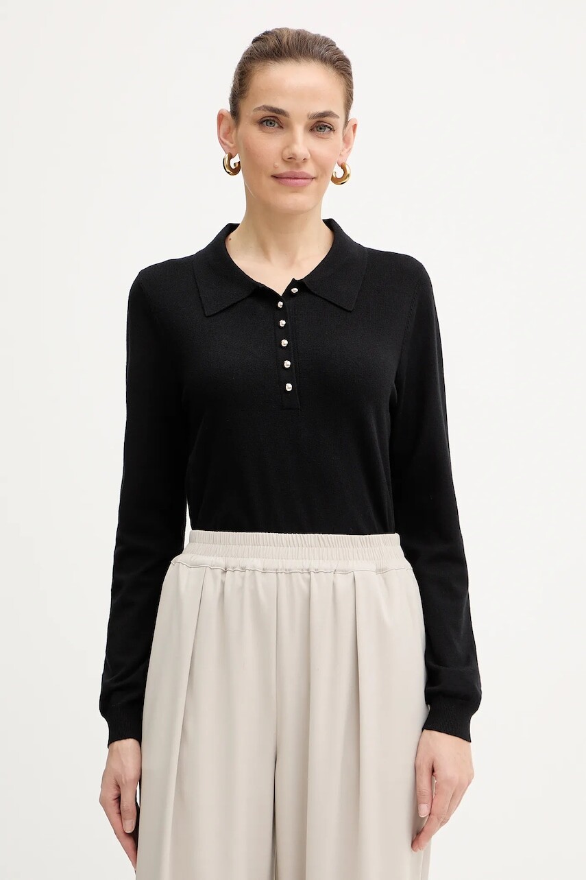 Sveter Morgan čierna farba, ľahký, MPOLI