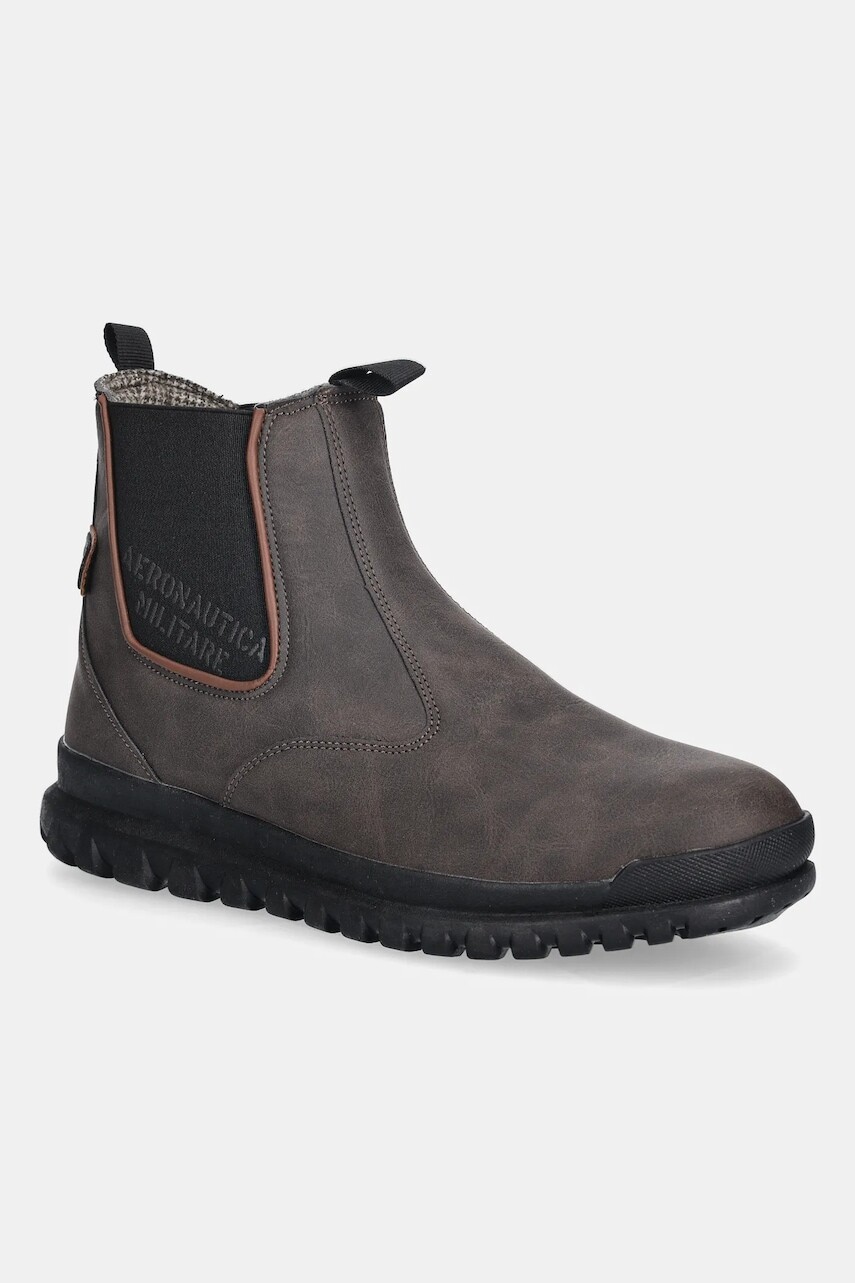 Topánky chelsea Aeronautica Militare STIVALETTO hnedá farba, 252SC0316UCT04247
