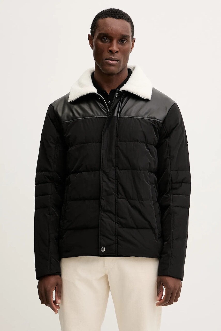 Bunda Karl Lagerfeld čierna farba, zimná, 554501.505001