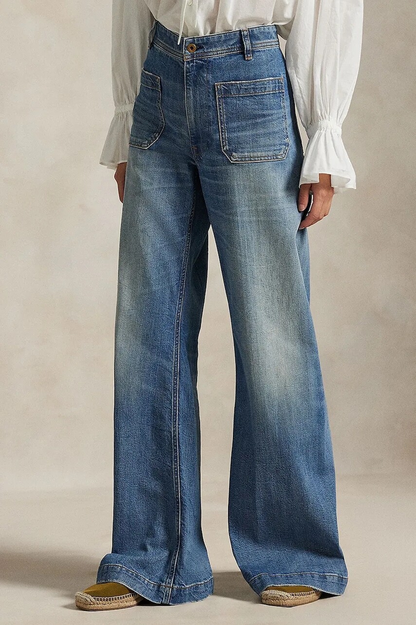 Rifle Polo Ralph Lauren vysoký pás, 211A96155