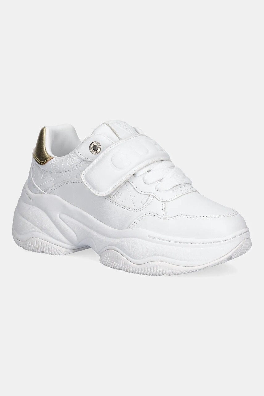 Tenisky Guess HELINN biela farba, FLFHNN ELE12