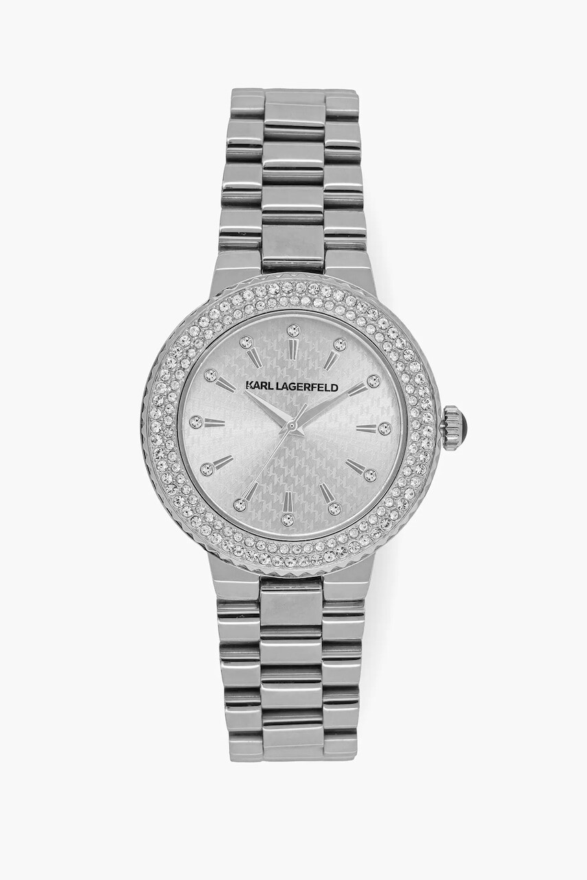 Hodinky Karl Lagerfeld dámske, strieborná farba, R0553104502