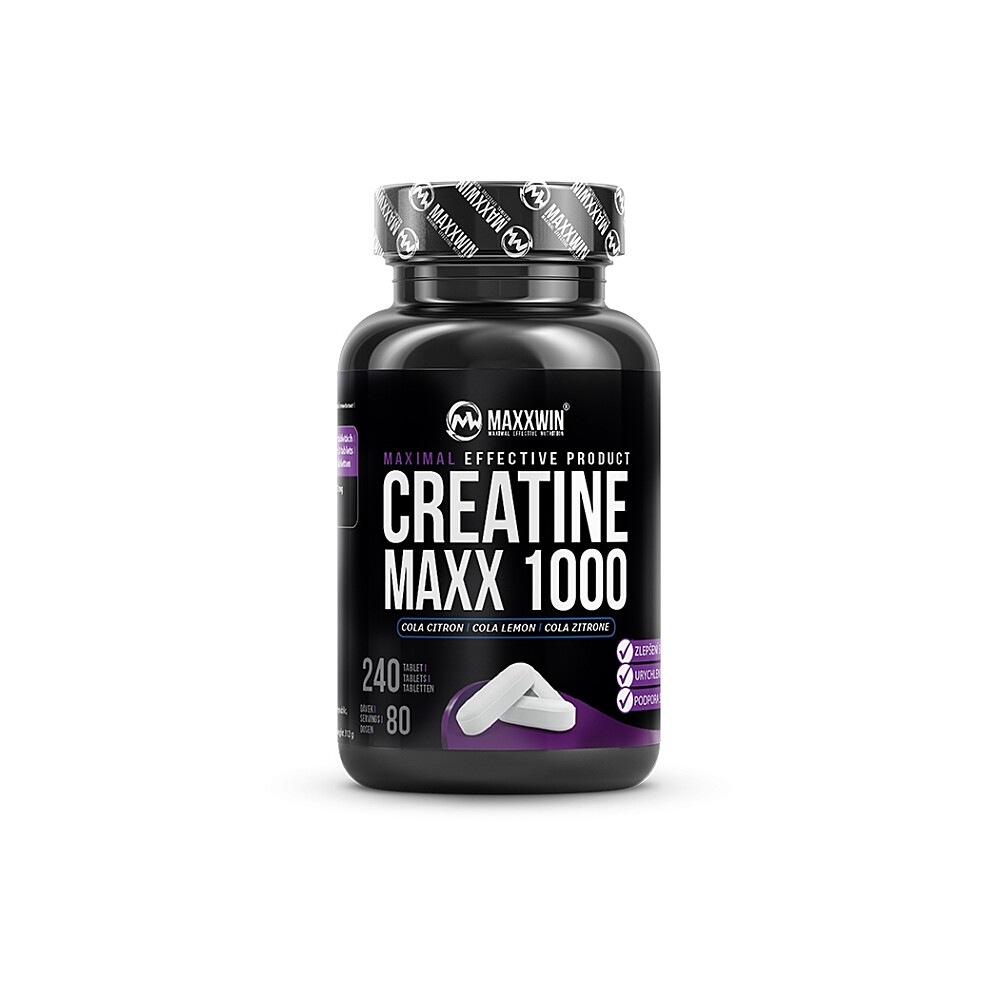 MAXXWIN Creatine 1000 cola citrón 240 tabliet