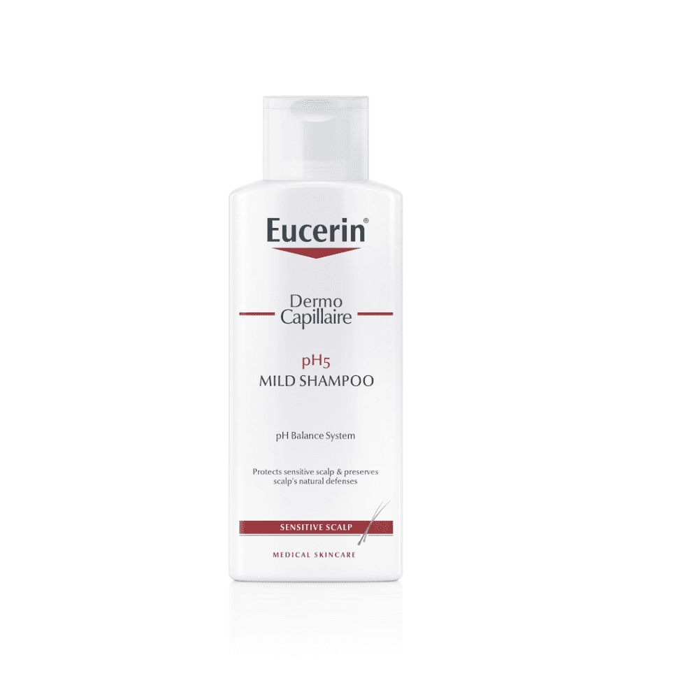 EUCERIN DermoCapillaire pH5 šampón na vlasy pre citlivú pokožku 250 ml