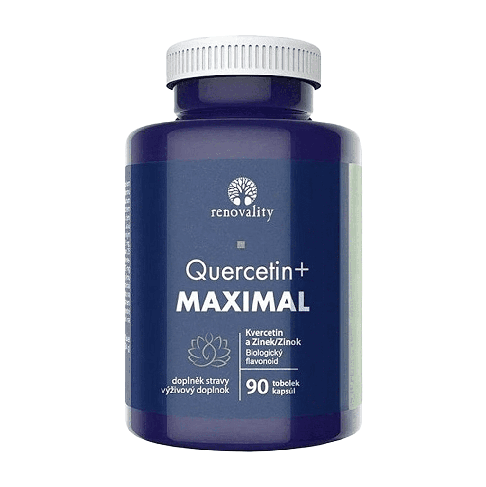 RENOVALITY Quercetin+ MAXIMAL 90 kapsúl