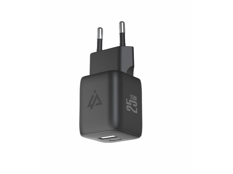 USB adaptér iPEAX GaN USB/USB-C 90010126 Black