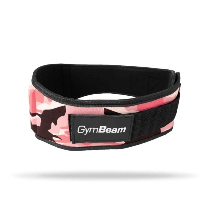 GymBeam Dámsky fitness opasok Pink Camo  XS