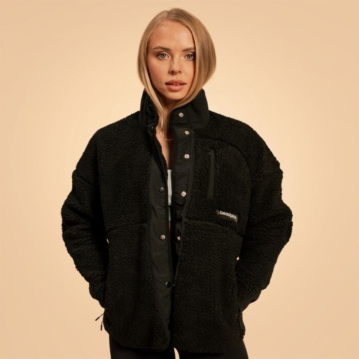 BeastPink Dámska bunda Bliss Black  LL