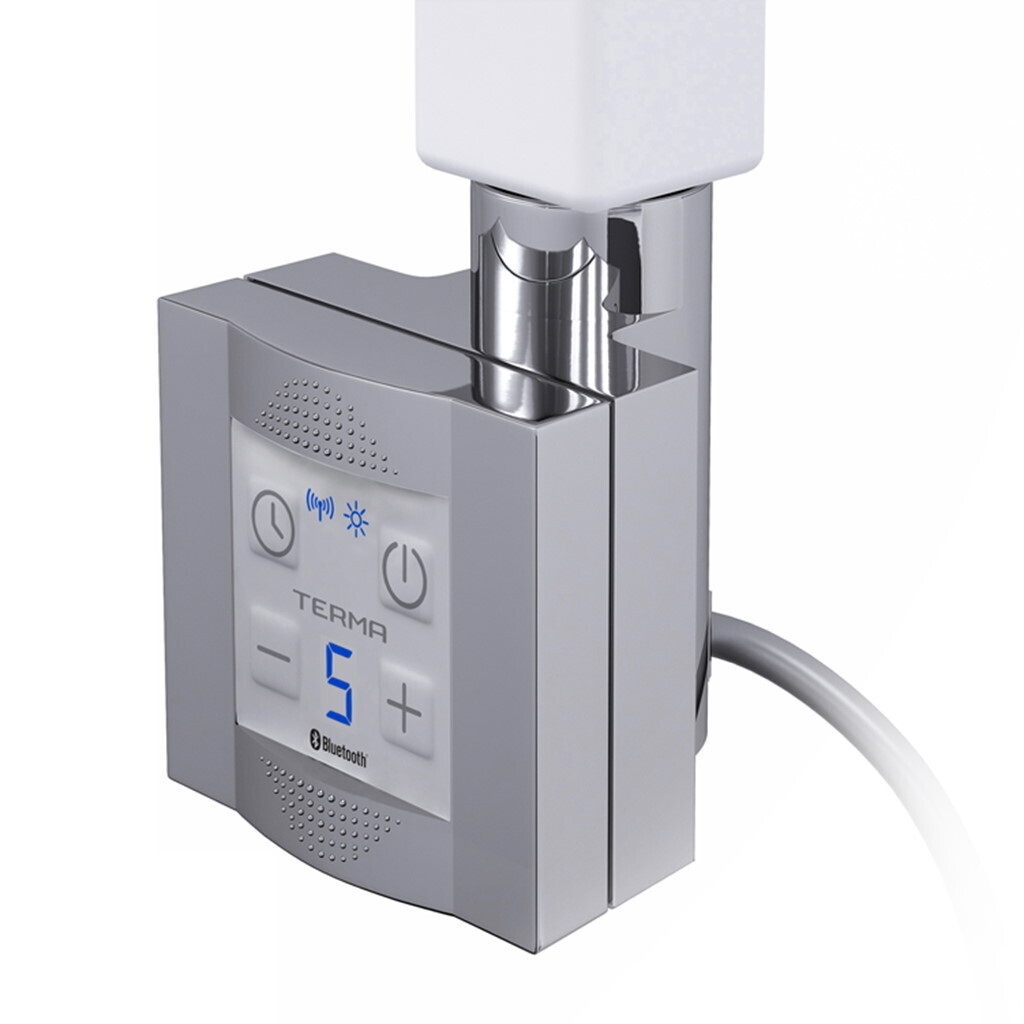 DK Terma KTX 4 Bluetooth regulátor Chrome bez vykurovacej tyče U