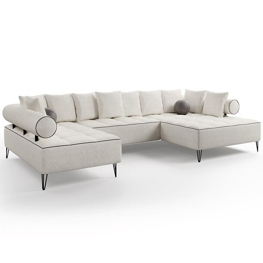 Rohová sedacia súprava Vivienne U pravý Lambi 08