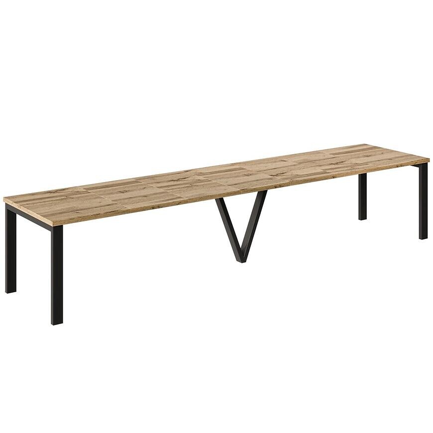 Rozkladací stôl 130-405 cm Titan dub Wotan