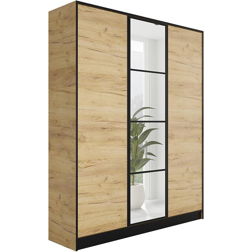 Skriňa Eden 3d 157 Dub Craft Zlatý 1