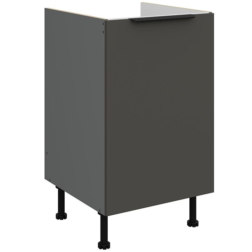 Kuchynská skrinka Aria-Gr/Ant Anti Fingerprint 50zl 1f Bb